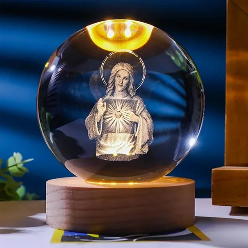 Esfera 3D Sagrado Corazon De Jesus Peque